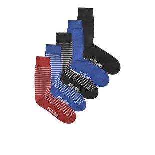 Jack & Jones Socks Men JACMARC Striped / Solid 5-Pack