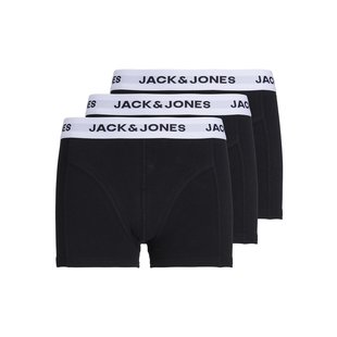 Jack & Jones Junior Black Boxer Shorts Boys JACBASIC 3-Pack Black