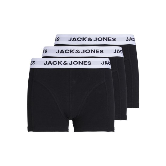 Jack & Jones Junior Jack & Jones Junior Black Boxer Shorts Boys JACBASIC 3-Pack Black