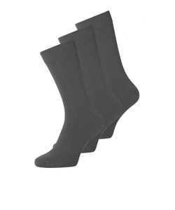 Jack & Jones Wool Socks Men Black JACWOOL 3-Pack