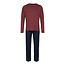 Phil & Co Phil & Co Long Men's Winter Pajama Set Cotton Red