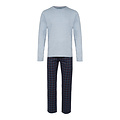 Phil & Co Phil & Co Lange Heren Winter Pyjama Set Katoen Geruit