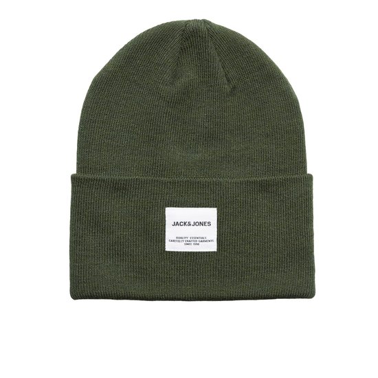 Jack & Jones Jack & Jones Heren Muts  JACLONG Knit Beanie Groen