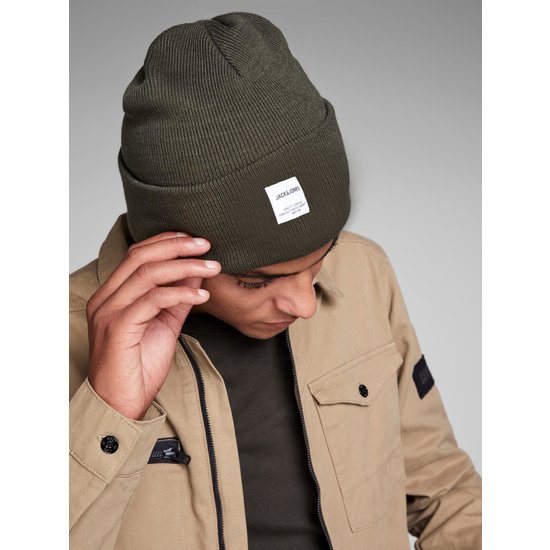 Jack & Jones Jack & Jones Men's Hat JACLONG Knit Beanie Green