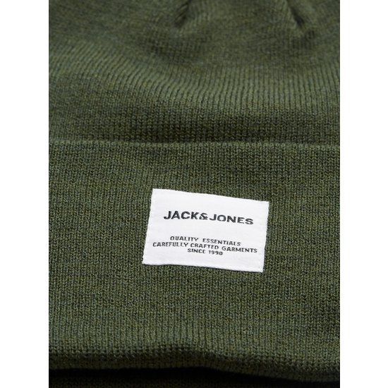 Jack & Jones Jack & Jones Men's Hat JACLONG Knit Beanie Green