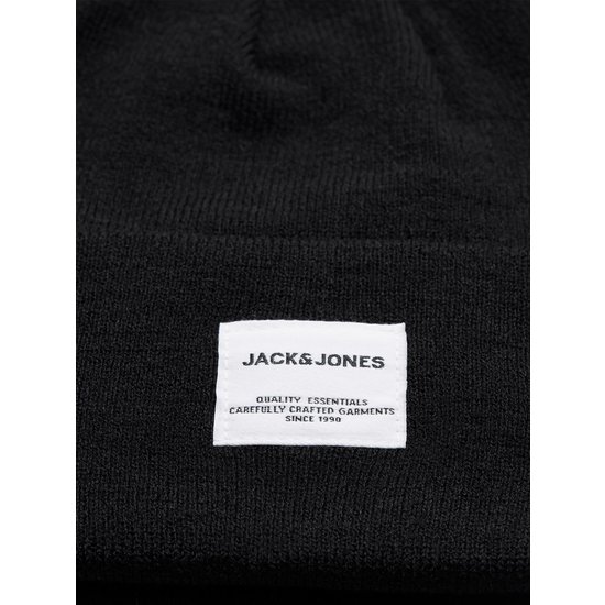 Jack & Jones Jack & Jones Heren Muts  JACLONG Knit Beanie Zwart