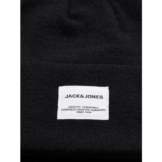 Jack & Jones Jack & Jones Men's Hat JACLONG Knit Beanie Black