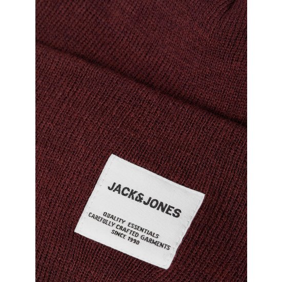 Jack & Jones Jack & Jones Men's Hat JACLONG Knit Beanie Red