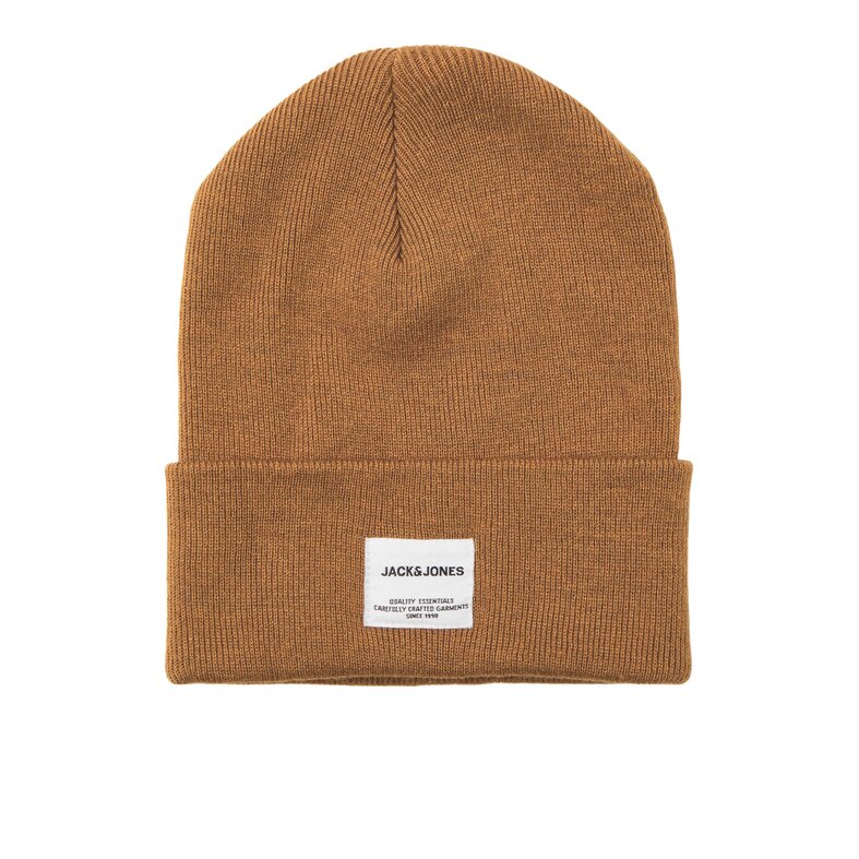 Jack & Jones Jack & Jones Heren Muts  JACLONG Knit Beanie Bruin