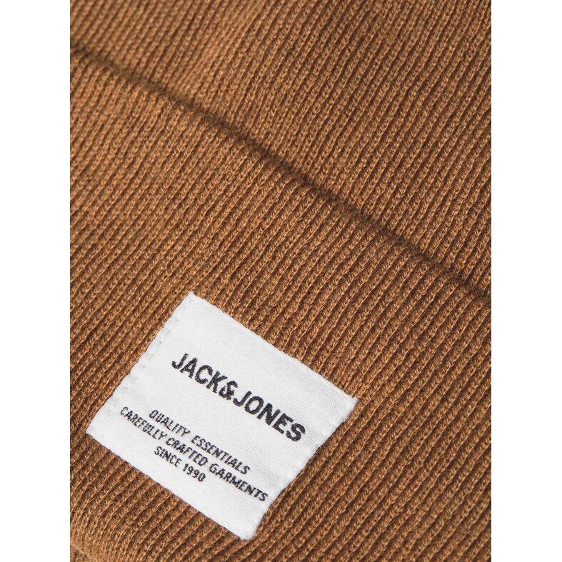 Jack & Jones Jack & Jones Heren Muts  JACLONG Knit Beanie Bruin