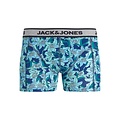 Jack & Jones Jack & Jones Boxershorts Heren Trunks JACFLORAL Print 3-Pack Blauw