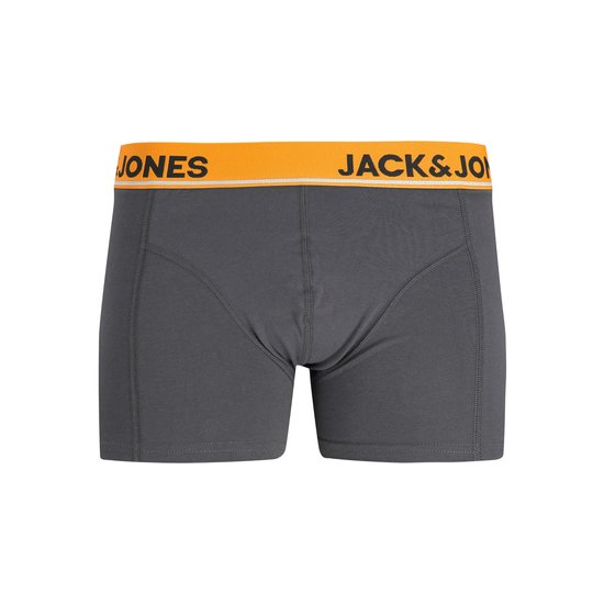 Jack & Jones Jack & Jones Effen Boxershorts Heren Trunks JACGREG 3-Pack Oranje