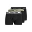 Jack & Jones Jack & Jones Zwarte Boxershorts Heren Microfiber JACERIC 3-Pack Zwart