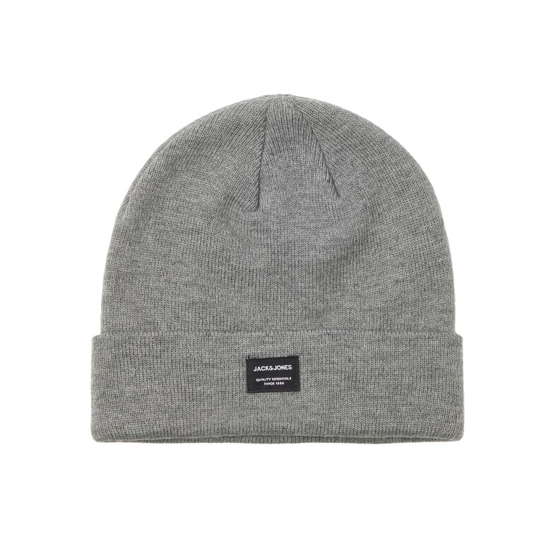 Jack & Jones Jack & Jones Men's Hat JACDNA Beanie Grey Melange