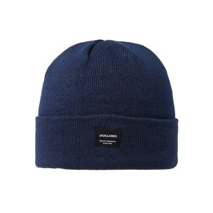 Jack & Jones Heren Muts JACDNA Beanie Navy Blauw