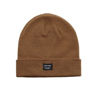 Jack & Jones Heren Muts JACDNA Beanie Rubber Bruin