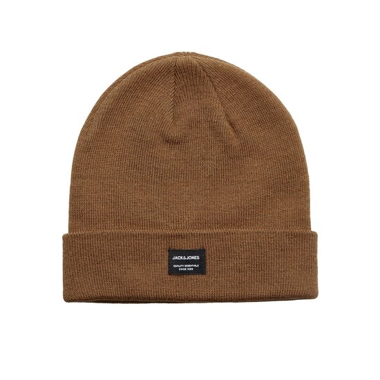 Jack & Jones Jack & Jones Men's Hat JACDNA Beanie Rubber Brown