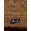 Jack & Jones Jack & Jones Men's Hat JACDNA Beanie Rubber Brown