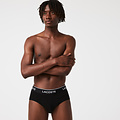 Lacoste Lacoste Black Mens Casual Briefs Black 3-Pack