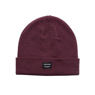 Jack & Jones Heren Muts JACDNA Beanie Port Rood