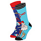 Apollo Apollo Funny Christmas Socks Men 2-Pack Santa Claus / Tools