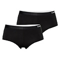 Apollo Apollo Women's Hipster Black Bamboo 2-pack