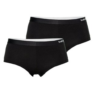Apollo Women's Hipster Black Bamboo 2-pack