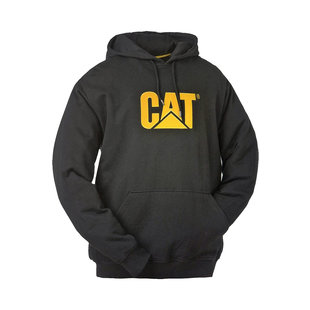 Caterpillar Mens Hooded Sweatshirt Black