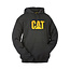 CAT Caterpillar Sweatshirt Met Capuchon CAT Hoodie Zwart