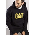 CAT Caterpillar Sweatshirt Met Capuchon CAT Hoodie Zwart
