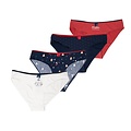 Happy Shorts Happy Shorts Christmas Briefs Ladies 4-Pack