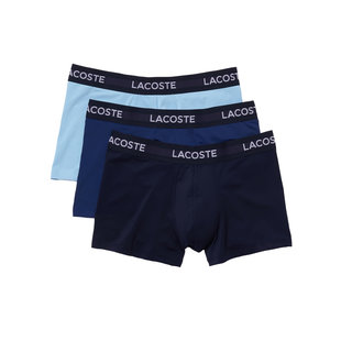 Lacoste Boxer Shorts Men Microfiber Blue 3-Pack