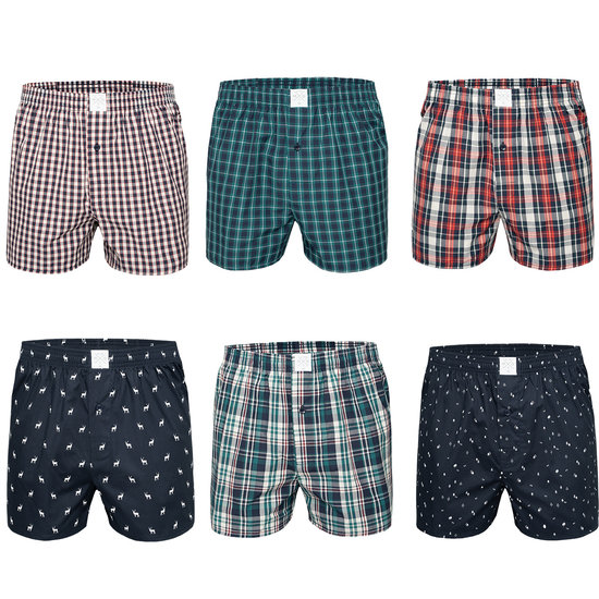 MG-1 MG-1 Wide Boxer Shorts Men Multipack Assorted Mix D920