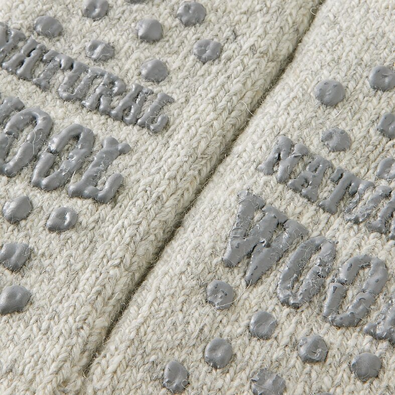 Apollo Apollo Huissokken Met Antislip Grijs Dames Heren