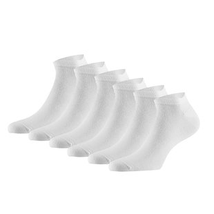 Sneaker socks Bamboo White 6-pair