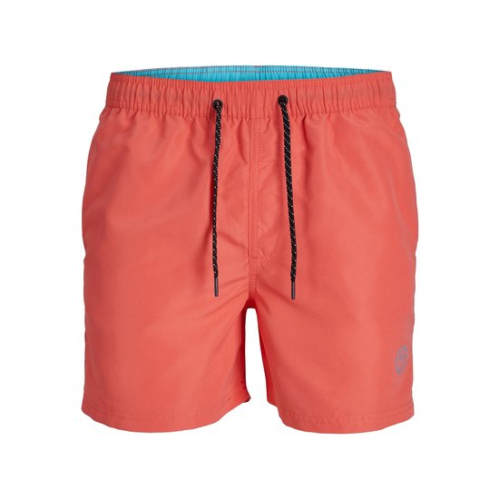 Jack & Jones Jack & Jones Swim Shorts Men JPSTFIJI JJSWIM Solid Orange Hot Coral