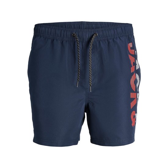 Jack & Jones Jack & Jones Zwemshort Heren JPSTFIJI SPLICELOGO Effen Blauw Navy Blazer