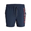 Jack & Jones Jack & Jones Zwemshort Heren JPSTFIJI SPLICELOGO Effen Blauw Navy Blazer