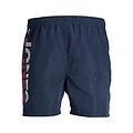 Jack & Jones Jack & Jones Swim Shorts Men JPSTFIJI SPLICELOGO Solid Blue Navy Blazer