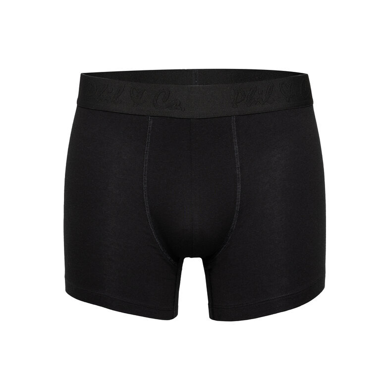 Phil & Co Phil & Co Zwarte Boxershorts Heren Multipack 8-Pack Zwart