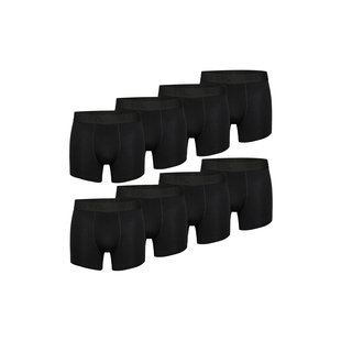 Phil & Co Boxershorts Heren 8-Pack Effen Zwart Assorti #35