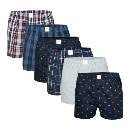 MG-1 MG-1 Wijde Kinder Boxershorts Jongens 6-Pack D915K