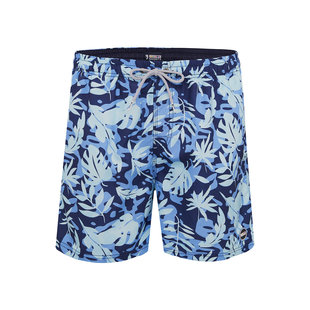 Happy Shorts Zwemshort Heren Met Camouflage Bladeren Print