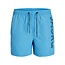 Jack & Jones Jack & Jones Zwemshort Heren JPSTFIJI SPLICELOGO Effen Lichtblauw Ethereal Blue