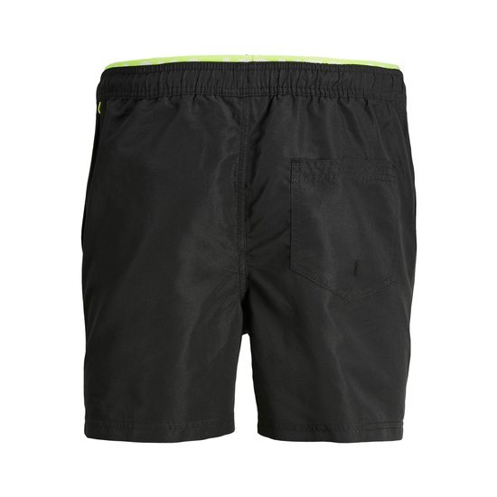 Jack & Jones Jack & Jones Swim Shorts Men JPSTFIJI Double Waistband Black / Neon