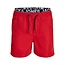 Jack & Jones Jack & Jones Zwemshort Heren JPSTFIJI Dubbele Waistband Rood
