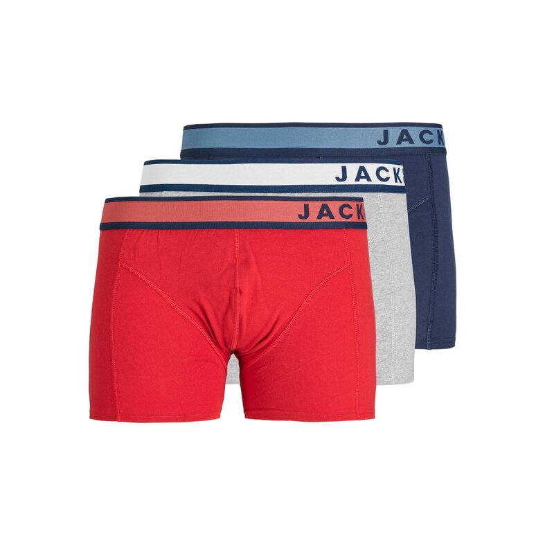 Jack & Jones Jack & Jones Plain Boxer Shorts Men Trunks JACDENVER 3-Pack