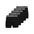 Jack & Jones Jack & Jones Men's Boxer Shorts JACSOLID Boxer Briefs 5-Pack Black