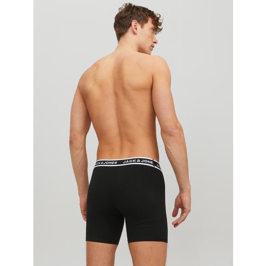 Jack & Jones Jack & Jones Men's Boxer Shorts JACSOLID Boxer Briefs 5-Pack Black