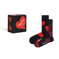 Happy Socks Happy Socks Socks Hearts Print Valentine Gift Box 2-Pair
